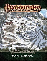 [PZO9282] Pathfinder Campaign Setting Giantslayer Poster Map Folio
